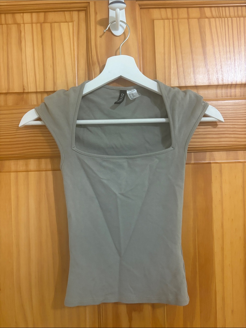 Divided Size XXS Khaki Green Top - Picture 3 of 6
